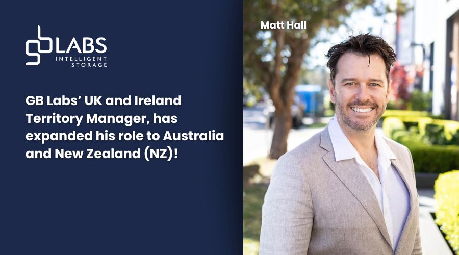 GB Labs’ UK and Ireland Territory Manager, has expanded his role to Australia and New Zealand (NZ)!
